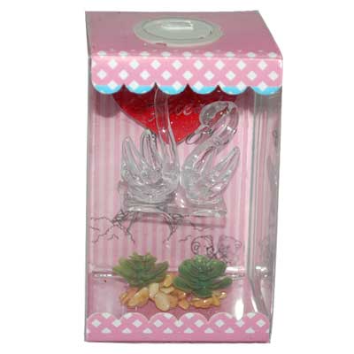 "Valentine Decorative Item with Lighting - 1238-004 - Click here to View more details about this Product